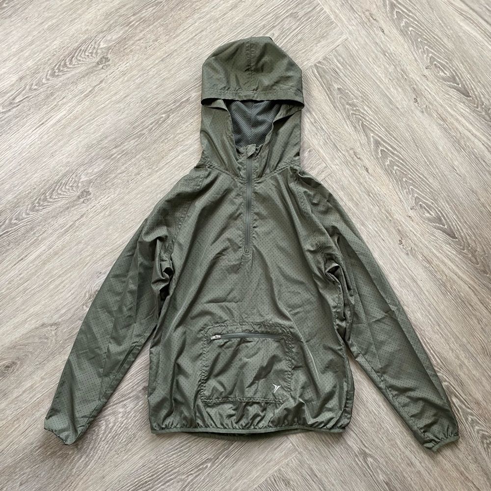 ✨SOLD✨Old Navy Green Windbreaker